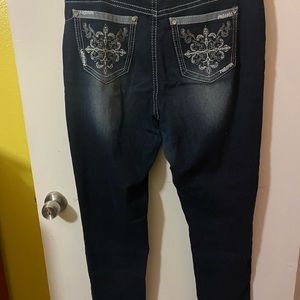 Women’s Plus Size, Dark Wash, skinny jeans